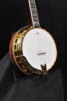 epiphone earl scruggs golden deluxe five string bluegrass  banjo