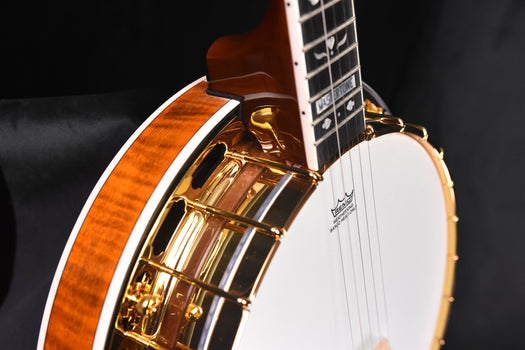 epiphone earl scruggs golden deluxe five string bluegrass  banjo