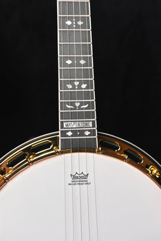 epiphone earl scruggs golden deluxe five string bluegrass  banjo