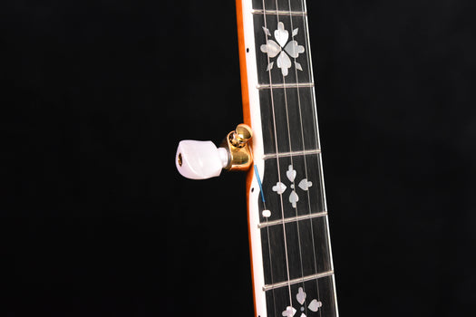 epiphone earl scruggs golden deluxe five string bluegrass  banjo
