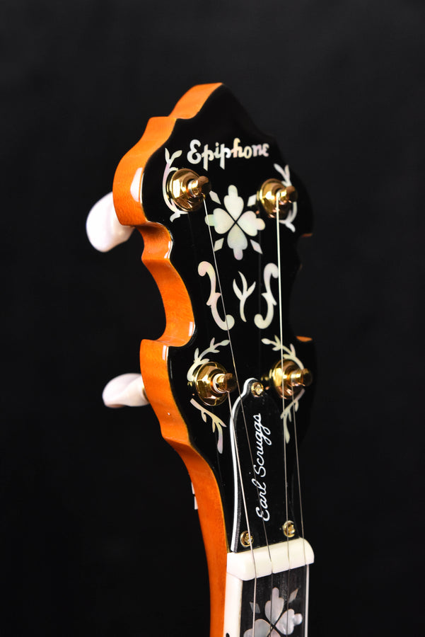 Epiphone Earl Scruggs Golden Deluxe Five String Bluegrass  Banjo