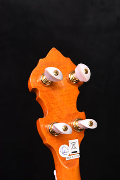 epiphone earl scruggs golden deluxe five string bluegrass  banjo