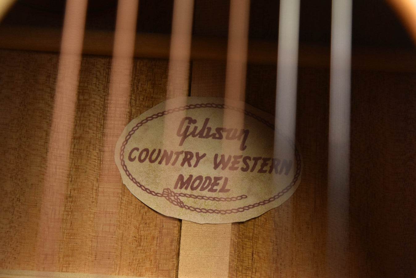 Gibson Murphy Labs 1963 Country Western Heavy Aged Acoustic Guitar