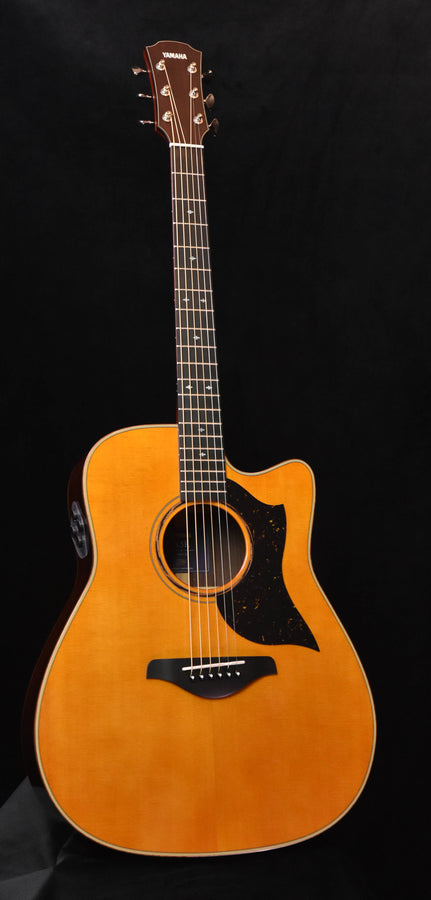 Yamaha A5R ARE Natural Cutaway Dreadnought Acoustic Guitar