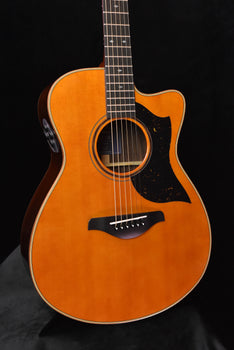 yamaha ac5r vintage natural acoustic guitar