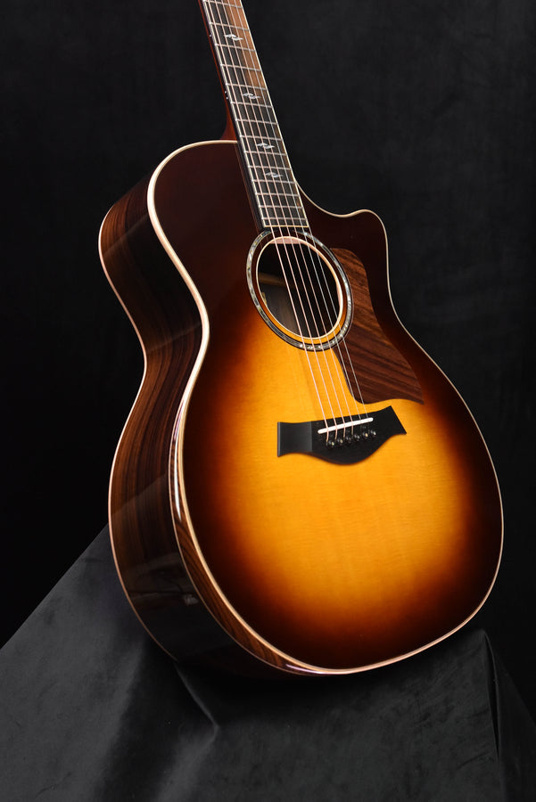 Taylor 814CE TSB Tobacco Sunburst Acoustic Guitar with Arm Bevel