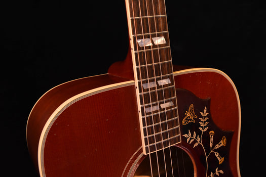 gibson 1960 hummingbird light aged murphy labs heritage cherry sunburst acoustic guitar