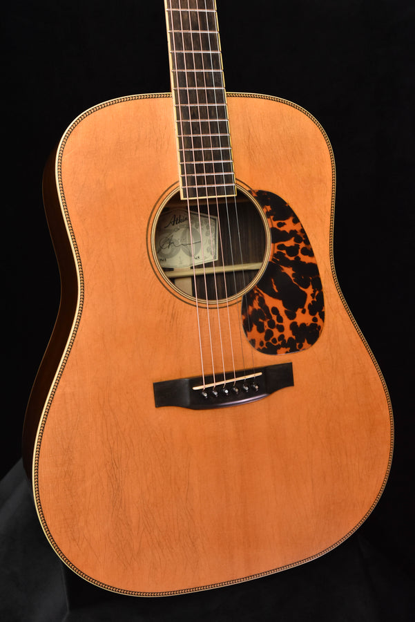 Atkin "White Rice" Adirondack top Dreadnought Acoustic Guitar Aged Finish