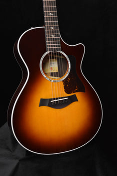 taylor 412ce tobacco sunburst acoustic guitar