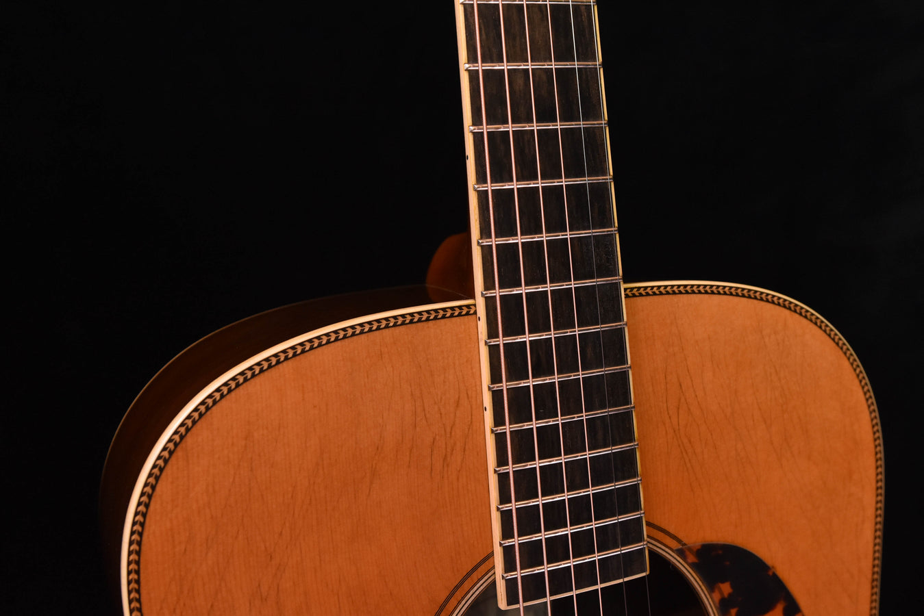 Atkin "White Rice" Adirondack top Dreadnought Acoustic Guitar Aged Finish