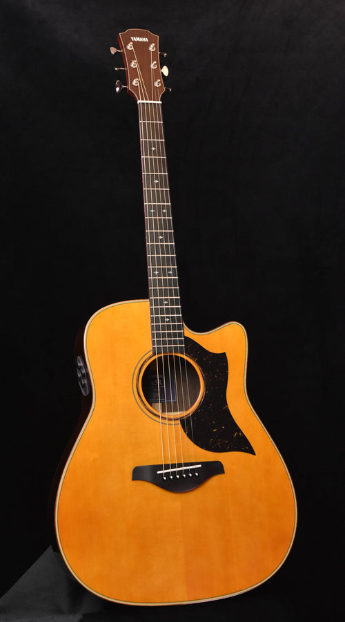 Yamaha A5R ARE Natural Cutaway Dreadnought Acoustic Guitar