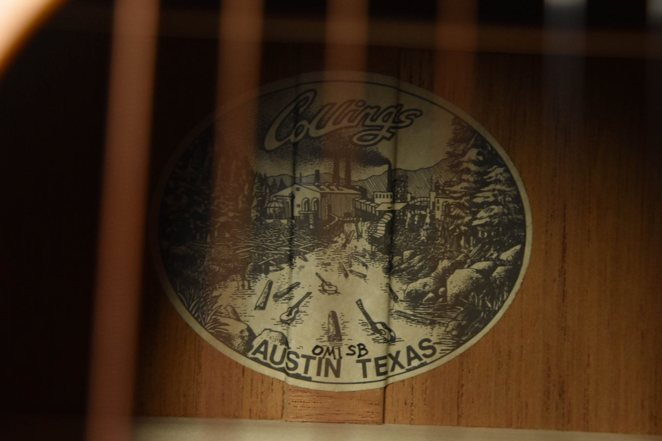 Collings OM1 Sunburst 1 3/4" Nut Acoustic Guitar