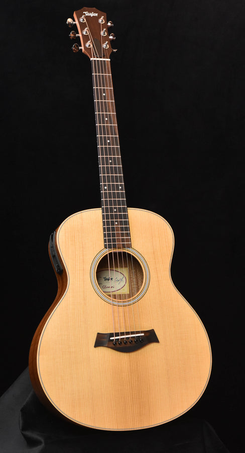 Taylor GS Mini-E LTD acoustic guitar, natural koa top and soundhole rosette