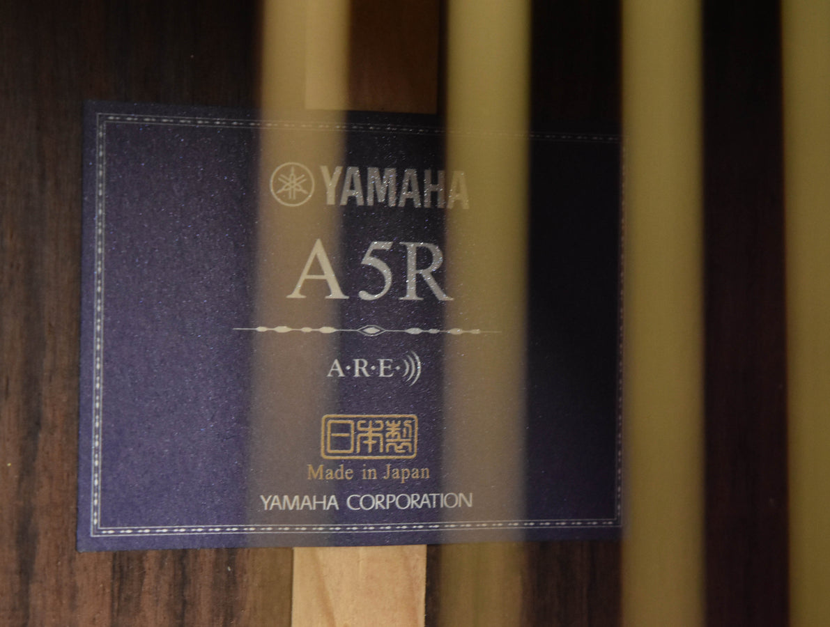Yamaha A5R ARE Natural Cutaway Dreadnought Acoustic Guitar