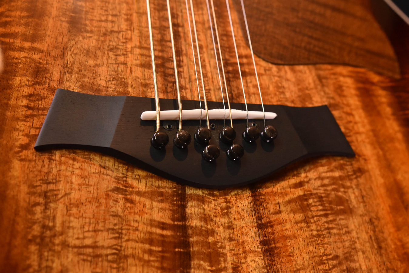 Taylor Custom Shop GA Baritone-8 All Tasmanian Blackwood Acoustic Guitar