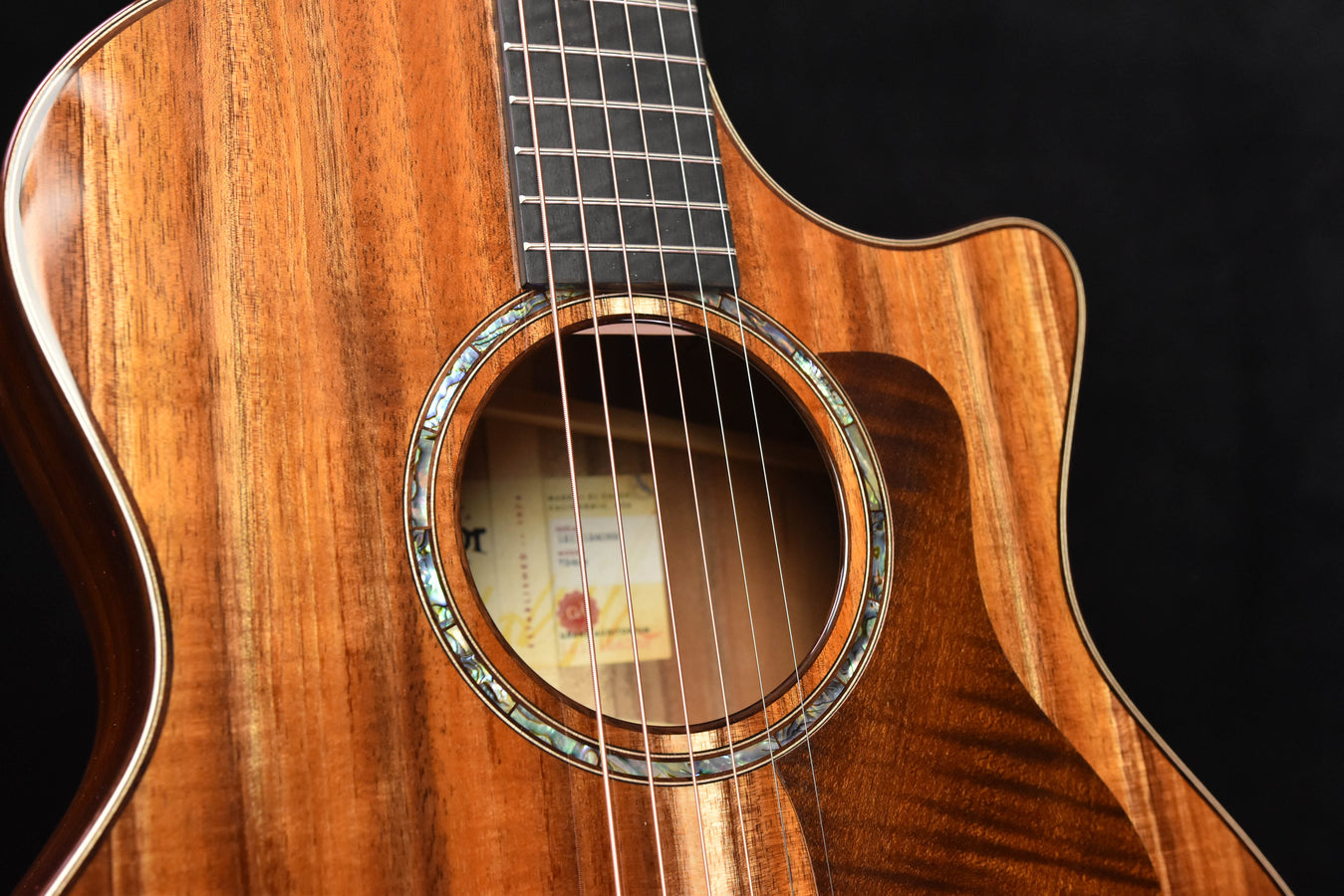 Taylor 724CE All Koa Gloss Acoustic Guitar