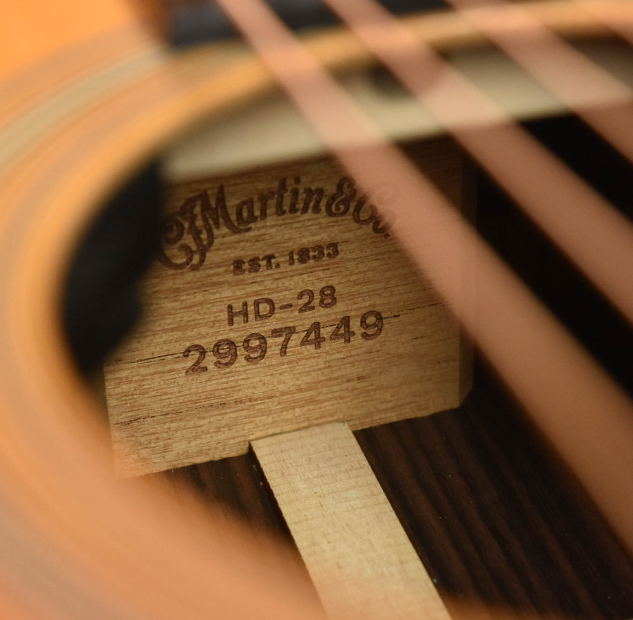 Martin HD-28E Fishman Aura VT Pickup Dreadnought Acoustic Guitar