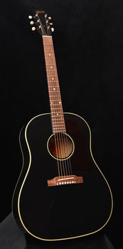 gibson 50's j-45 original ebony finish sloped shoulder dreadnought acoustic guitar