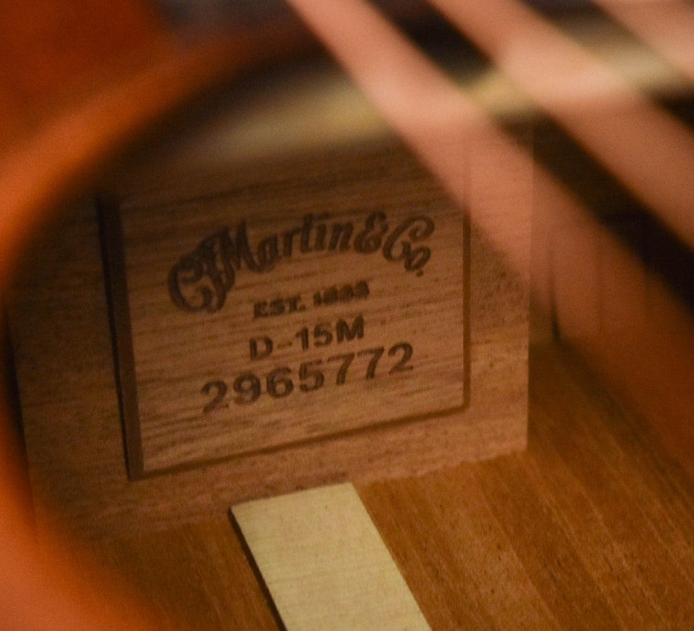 Martin D-15M Street Master Acoustic Guitar w/ Gig Bag