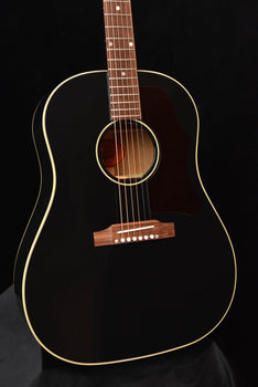 gibson 50's j-45 original ebony finish sloped shoulder dreadnought acoustic guitar