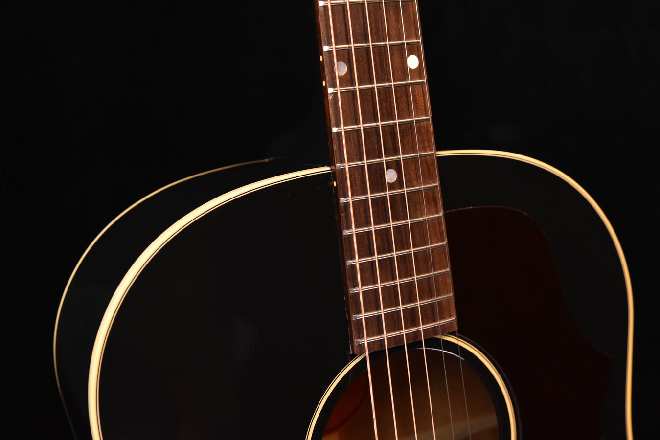 Gibson 50's J-45 Original Ebony Finish Sloped Shoulder Dreadnought Acoustic Guitar