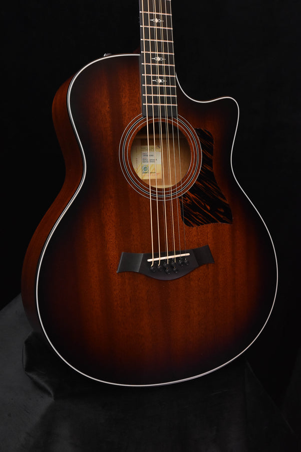 Used 326E 8-string baritone guitar, front view with rosette and sound hole