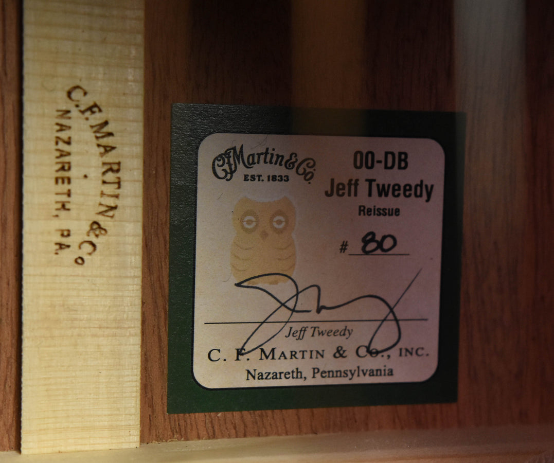 Martin 00DB (Deep Body 00)Jeff Tweedy Reissue Acoustic Guitar