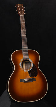 used custom shop martin om-28 ambertone, adi top- upgraded features,  2024 build mint condition acoustic guitar