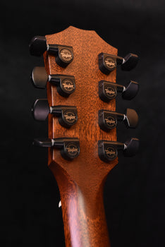 used 326e baritone guitar headstock with multiple tuning machines