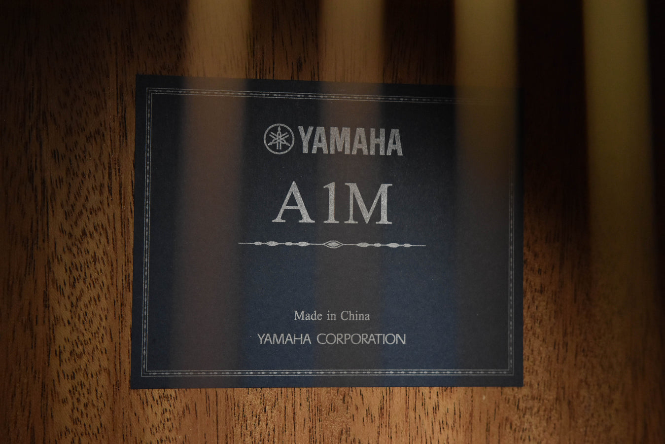 Yamaha A1M VN Dreadnought Acoustic/Electric Guitar