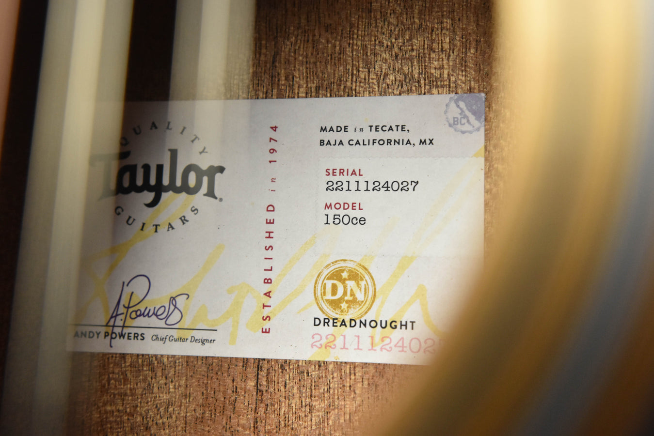 Taylor 150CE 12 String Acoustic Guitar