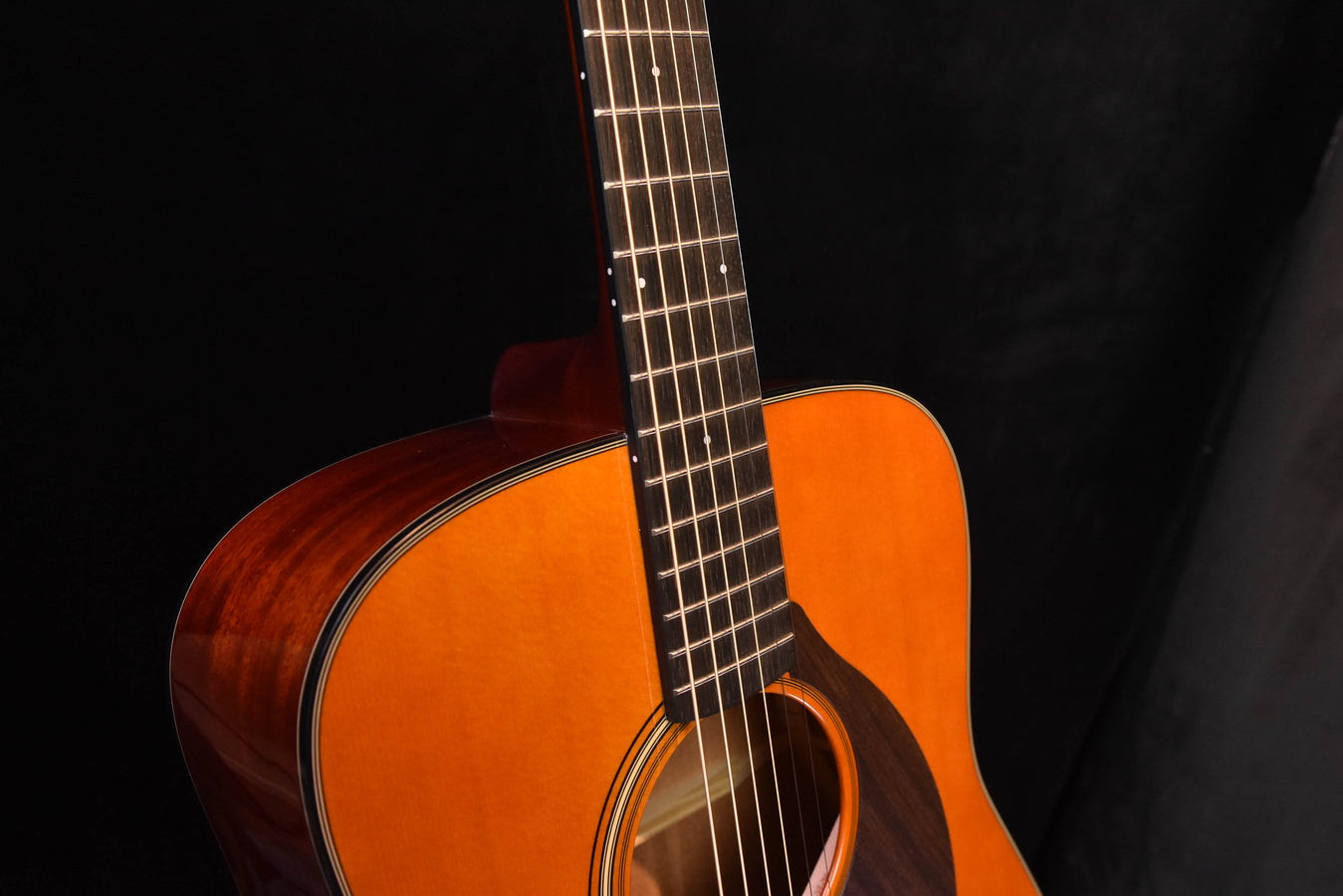 Yamaha F5G Gloss "Red Label" Dreadnought Acoustic Guitar