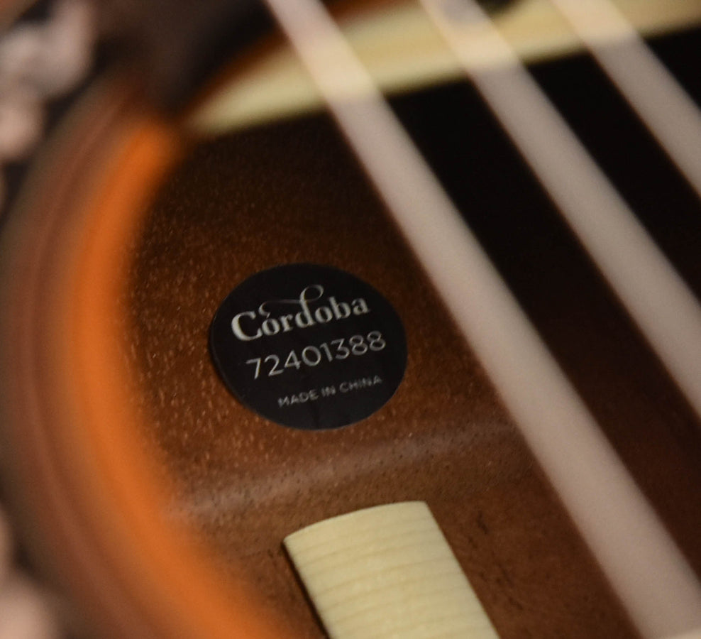 Cordoba C9 Parlor Cedar Top Classical Guitar with Case