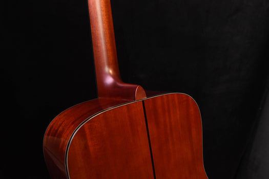 yamaha f5g gloss "red label" dreadnought acoustic guitar