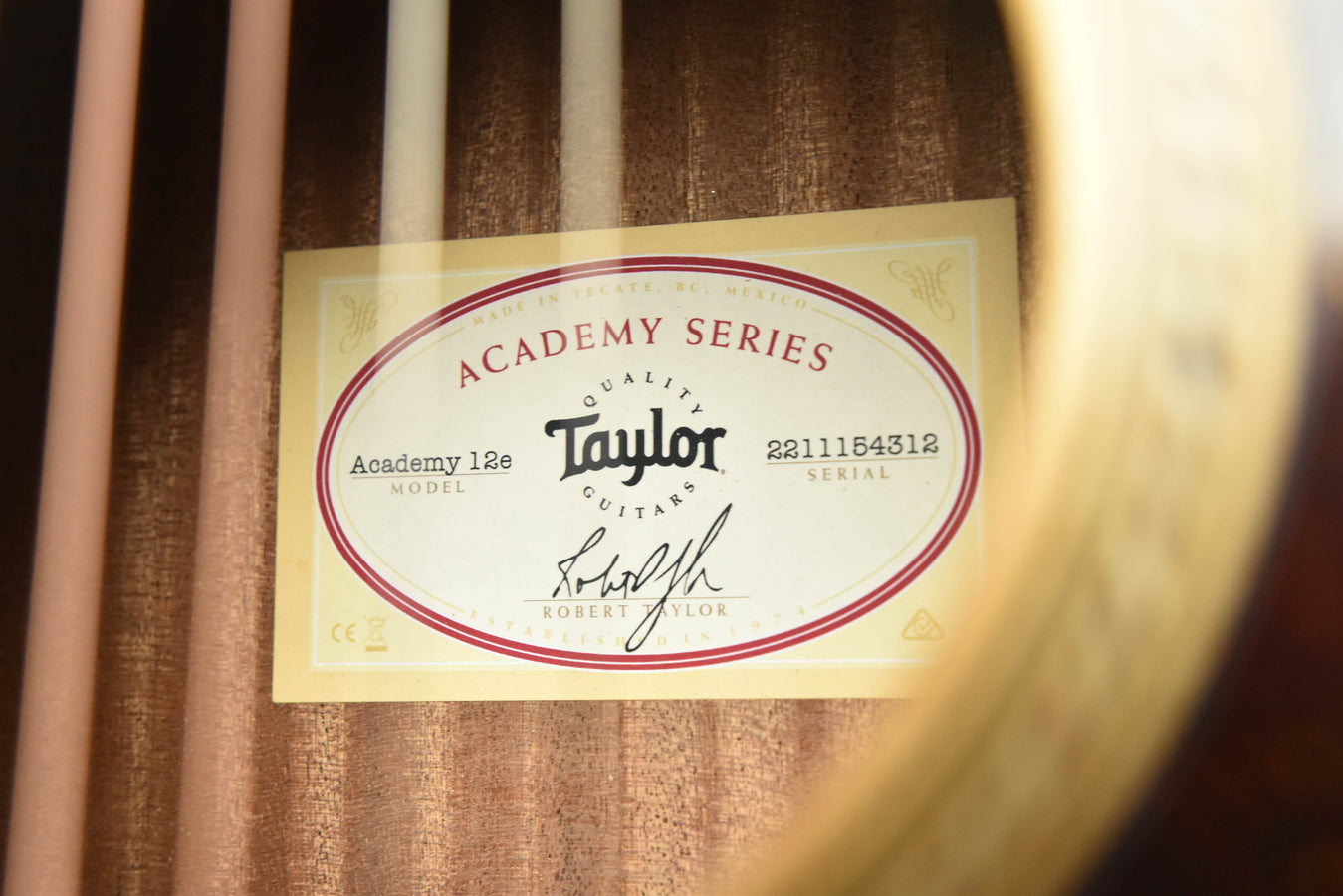 Taylor Academy 12E Acoustic Electric Guitar