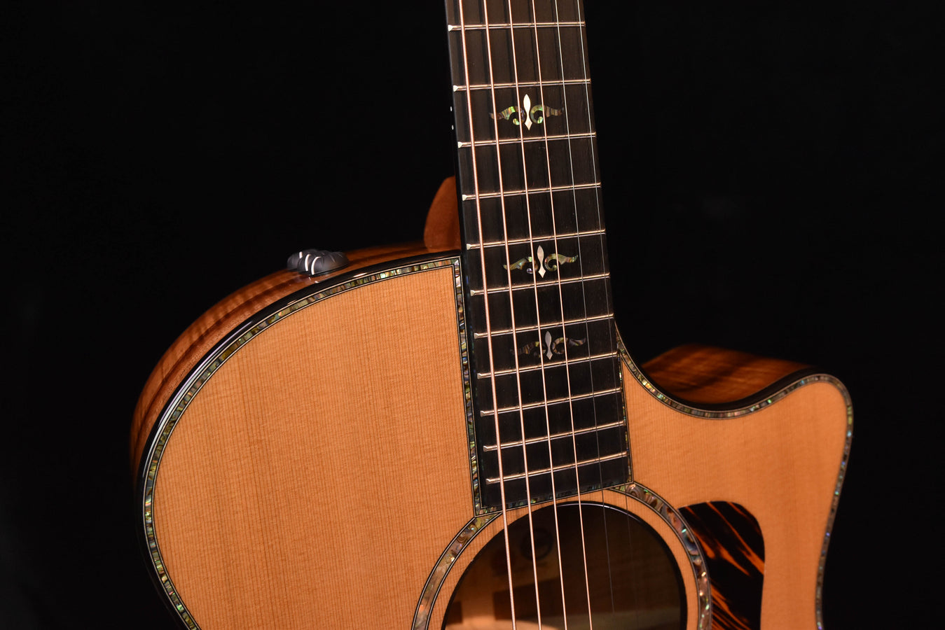 Taylor Custom Shop C14Ce Custom GA Cedar and Koa Acoustic Guitar