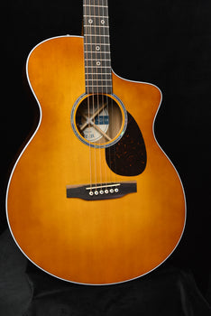 martin sc-13e modern mezcal burst acoustic guitar
