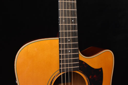 yamaha a3m are vintage natural finish acoustic/electric guitar