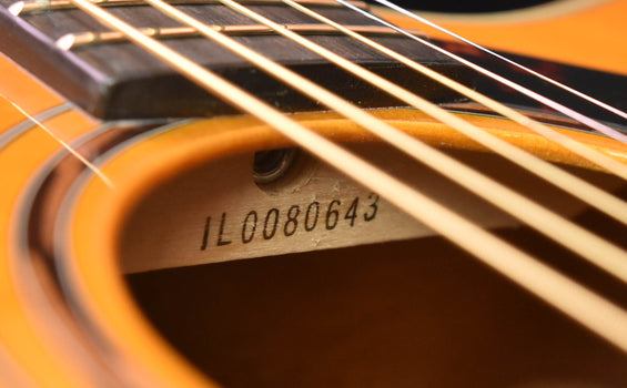 yamaha a3m are vintage natural finish acoustic/electric guitar