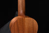 All-koa concert ukulele neck joint and body connection