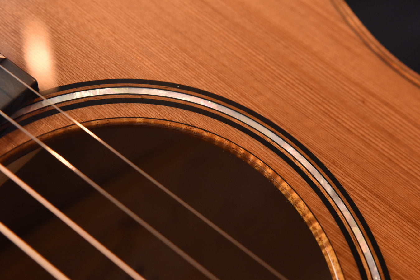 Taylor Custom Grand Concert Sinker Redwood and Quilted Maple 12 Fret Acoustic Guitar