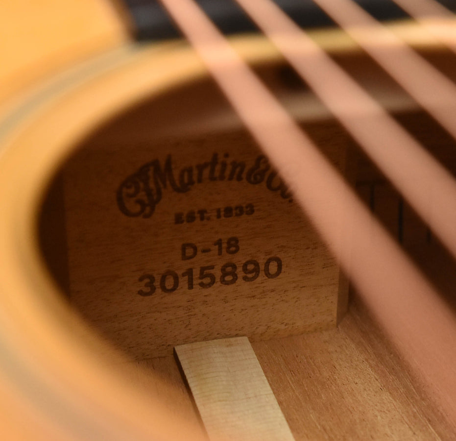 Martin D-18 Standard Dreadnought Acoustic Guitar-Gloss