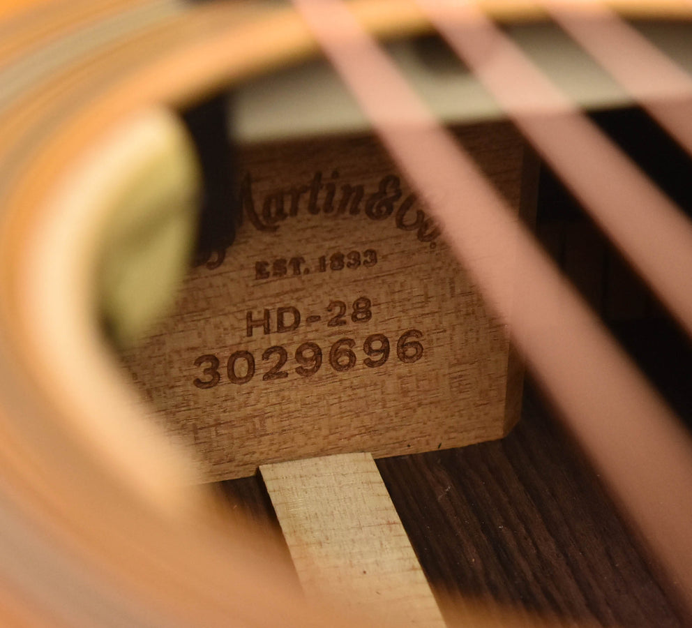 Martin HD-28ELRB Dreadnought Acoustic Guitar with LR Baggs Anthem Pickup