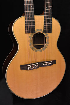 martin grand j-28dn double neck acoustic guitar
