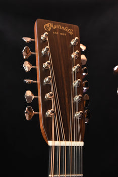 martin grand j-28dn double neck acoustic guitar