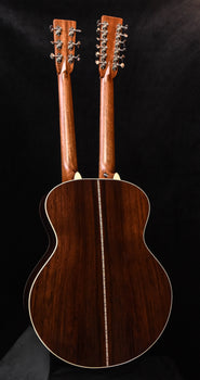 martin grand j-28dn double neck acoustic guitar