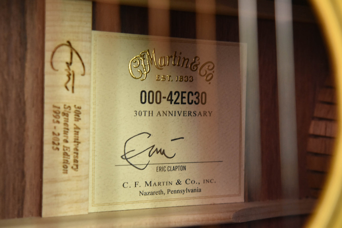 Martin 000-42EC Eric Clapton 30th Anniversary Model Acoustic Guitar