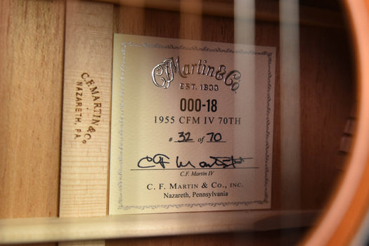 martin 000-18 1955 cfm iv 70th acoustic guitar