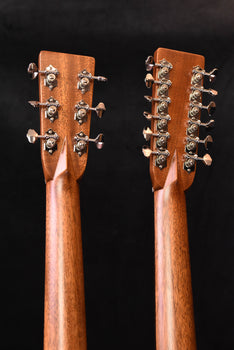 martin grand j-28dn double neck acoustic guitar