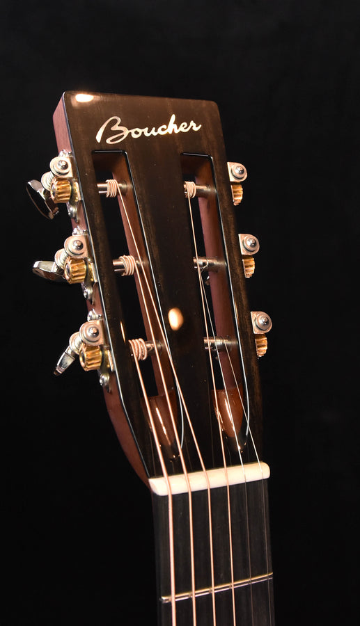 Boucher LE-SG-241-M Limited Edition 20th Anniversary OMH 5A Quilted Sapele/ Adirondack Spruce 14 Fret Slot Head  Master Pack